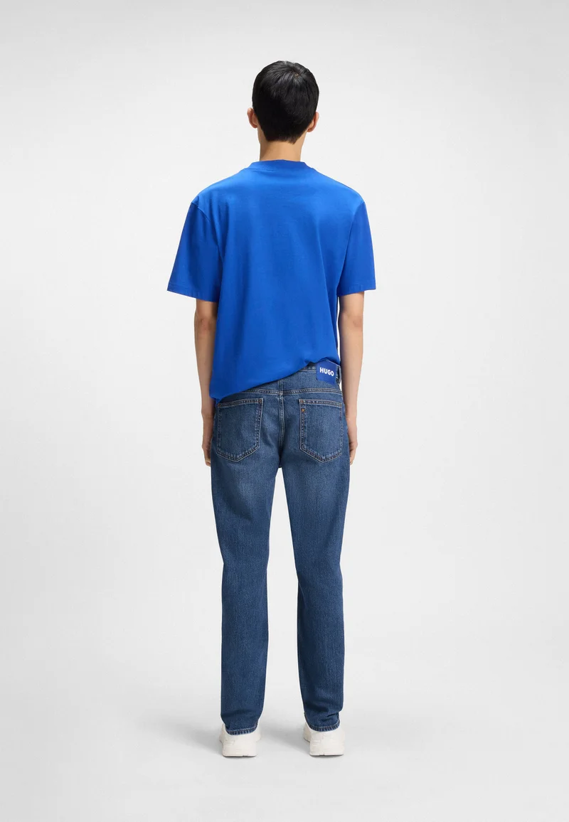 هوجو Slim-fit jeans in mid-blue stretch denim