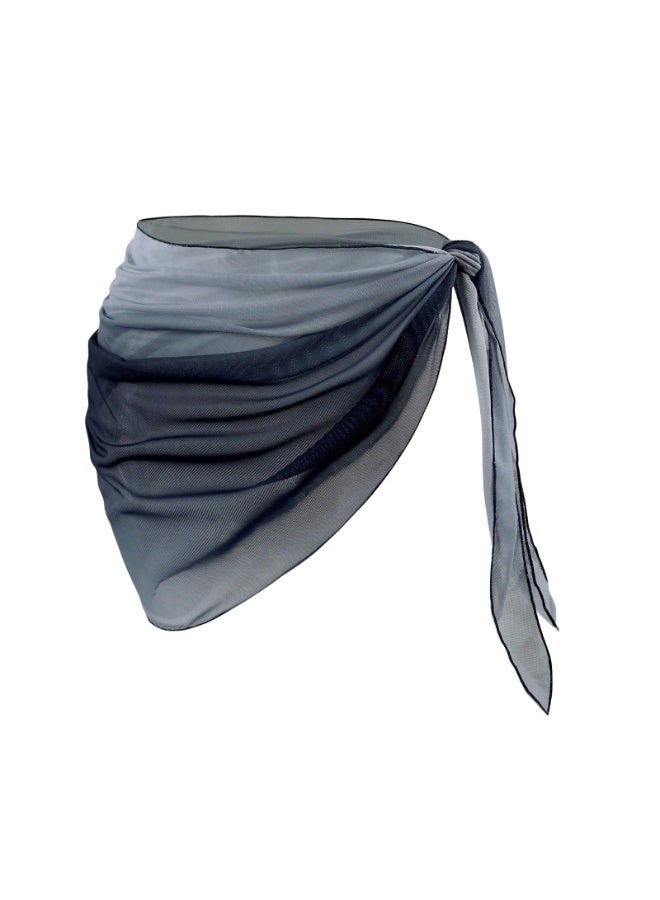 Women's Sarong Short Boho Beach Coverups Beach Wrap Sheer Bikini Wraps Chiffon Skirts for Swimwear  - Image 1