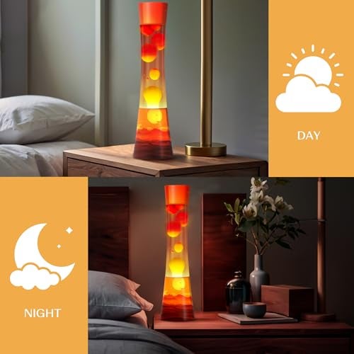 JAMBO 15.5" The Upgraded Motion Lamp, Sunset Decal Motion Light, Beautiful Home Decor, Living Room Bedroom Lamp, Relaxing Nightlight for Teens, Kids & Adults - Image 3