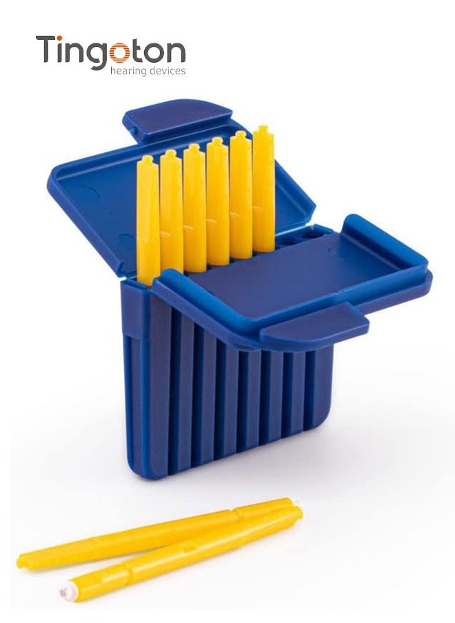 Tingoton - 40-Pcs Tingoton for Starkey Hearing Aid Wax Guard Filters Hear Clear Removal and Replacement Cerumen Schutz Cleaning Tool Accessories - Image 1