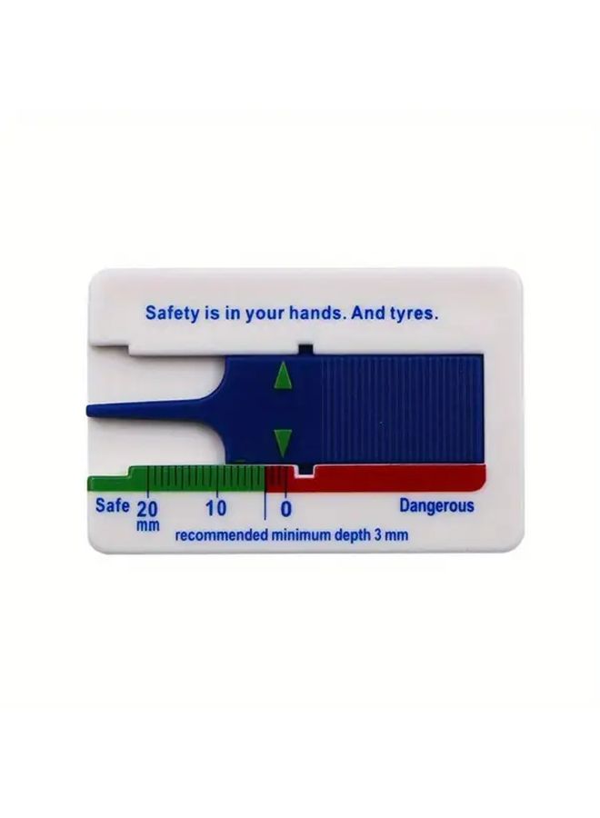 2Pcs Tire Tread Depth Gauge Dual Scale Caliper for Car Truck Trailer - Image 5