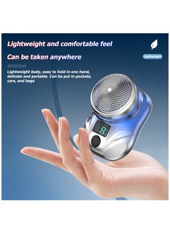 Furtey Electric Shaver for Man Razor for Beard Shaving Rasor Shaver Mini Portable USB Rechargeable Trimmer  - Image 4