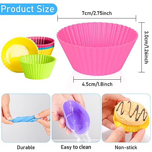 FUNGYAND Sandwich Cutter Set, 52 in 1 Bento Box Accessories Kit Includes Sandwich Cutters, Fruit Cutter, Food Picks, Silicone Cups, Musubi Maker, Rice Ball Maker, Complete Bento Lunch Box Supplies - Image 5