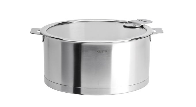 STRATE SAUCEPAN 15 QUART SILVER