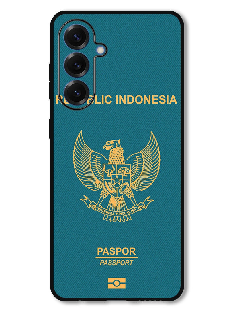 Theodor Protective Case Anti Scratch Shock Proof Bumper Cover For Samsung Galaxy S25 Indonesia Passport - Image 1