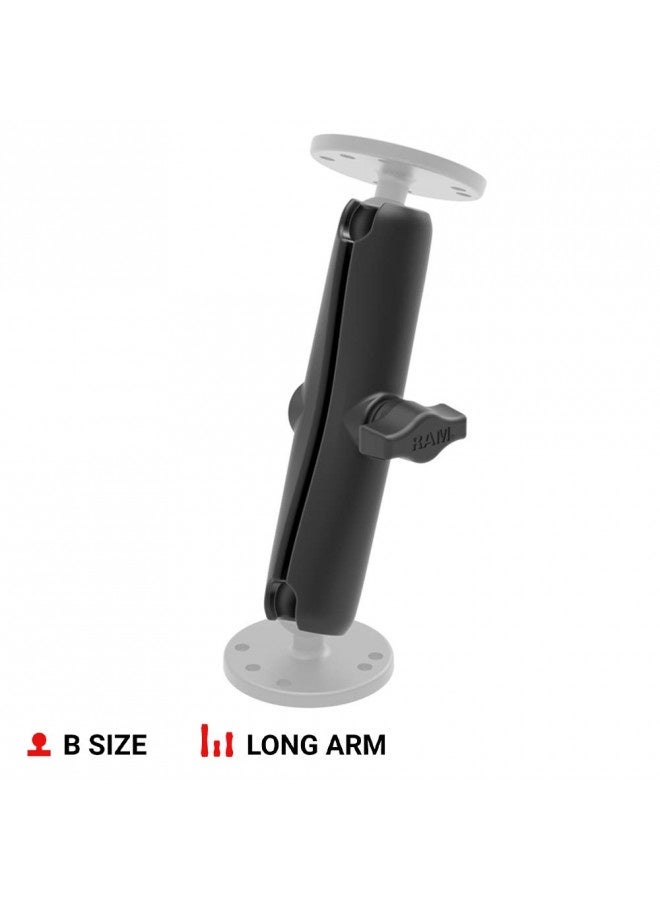 RAM Mounts ذراع مزدوجة من رام ماونتس رام-B-201U-A ذراع قصيرة متوافقة مع مكونات كرة رام بحجم 1" - Image 1