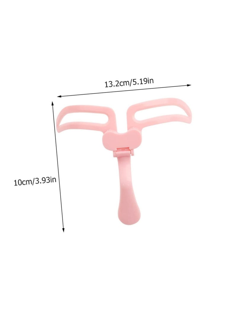 Generic 1pcs Mold Eye Brow Pencils for Women Folding Tool Makeup Gadgets Eyebrow Sticker Stencils Eyebrow Grooming Stencil Kit Eyebrow Tracer Eyebrow Template Stencils Eyebrow Shaper Set - Image 3