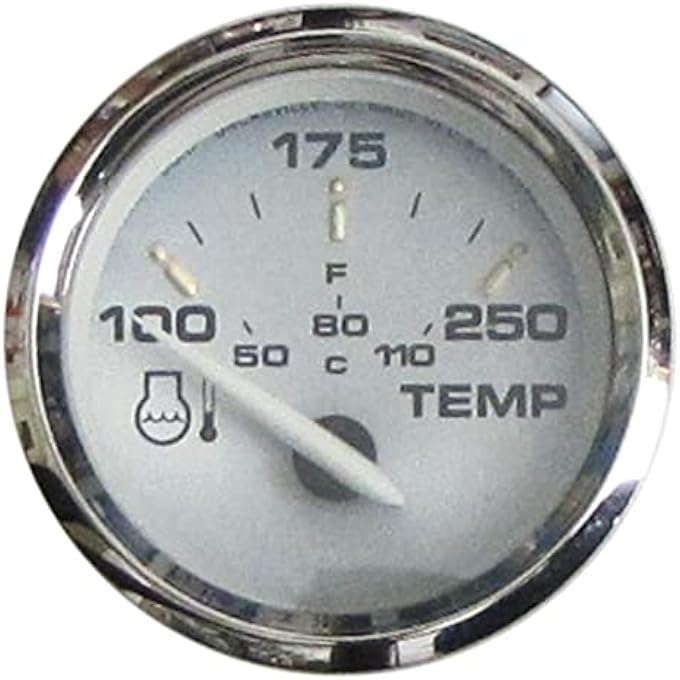 19003 Kronos Water Temperature Gauge 100250F  2