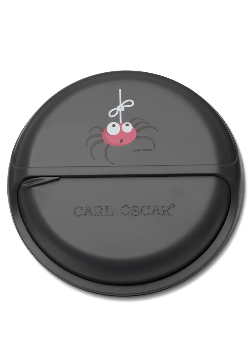 Carl Oscar BentoDisc & TEMPFlask Combo Pack - Spider (Stainless steel Flask 0.5 L + Lunchbox  0.9L) Grey