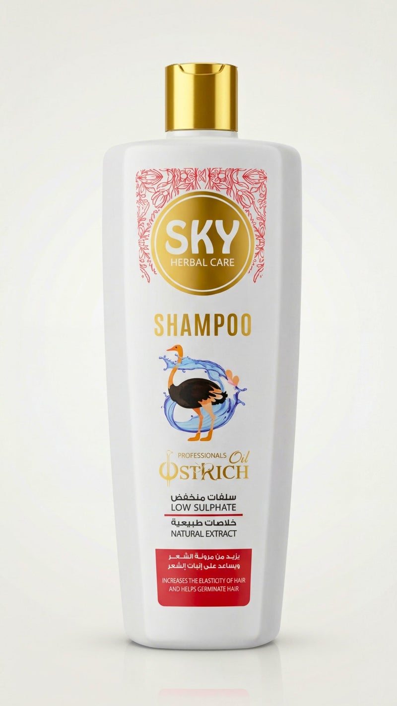 Sky Herbal Care Full Hair Care Set with Ostrich Oil - Image 3