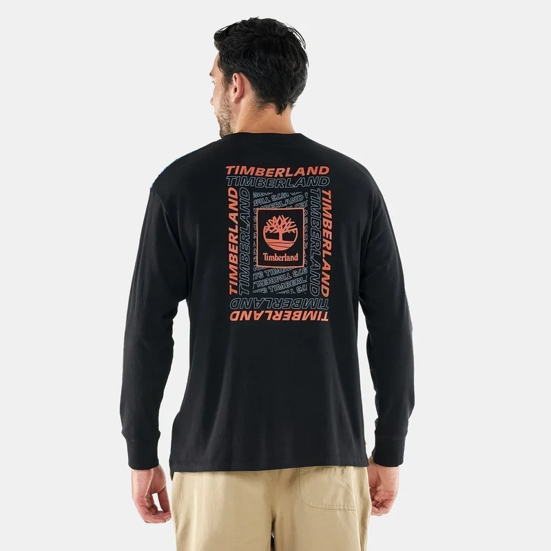 Timberland Men's Outdoor Archive Long-Sleeved Graphic T-Shirt