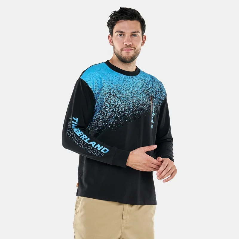 Timberland Men's Outdoor Archive Long-Sleeved Graphic T-Shirt