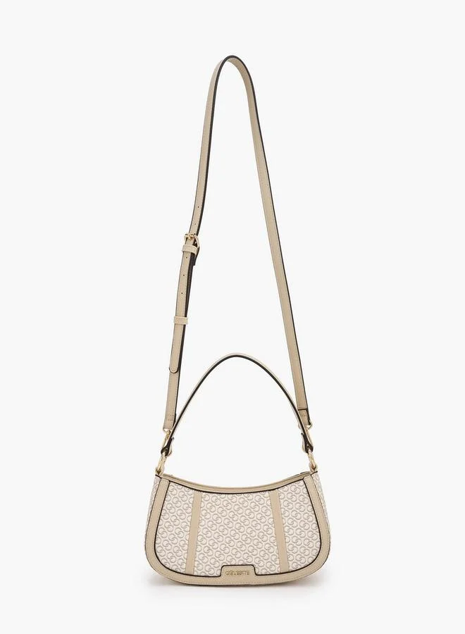 سيليست حقيبة كتف بطبعة شعار