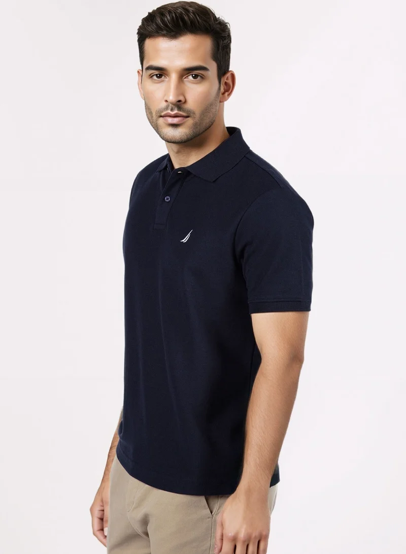 NAUTICA  Basic Regular Fit Premium Cotton Logo Polo Shirt for Men | Best Price UAE