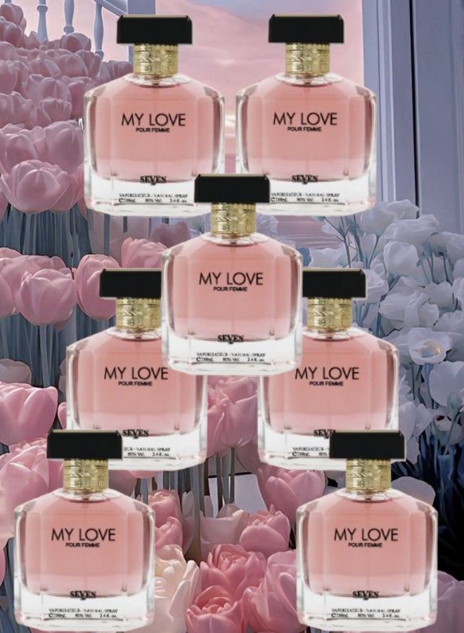 Seven 7 Pieces My Love Perfume 100ML - Image 1