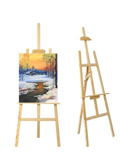 ماركة غير محددة Easel Stand 1.2M Studio Easel Adjustable Drawing Painting Holder Folding Art Stand - No:M108  - Image 1