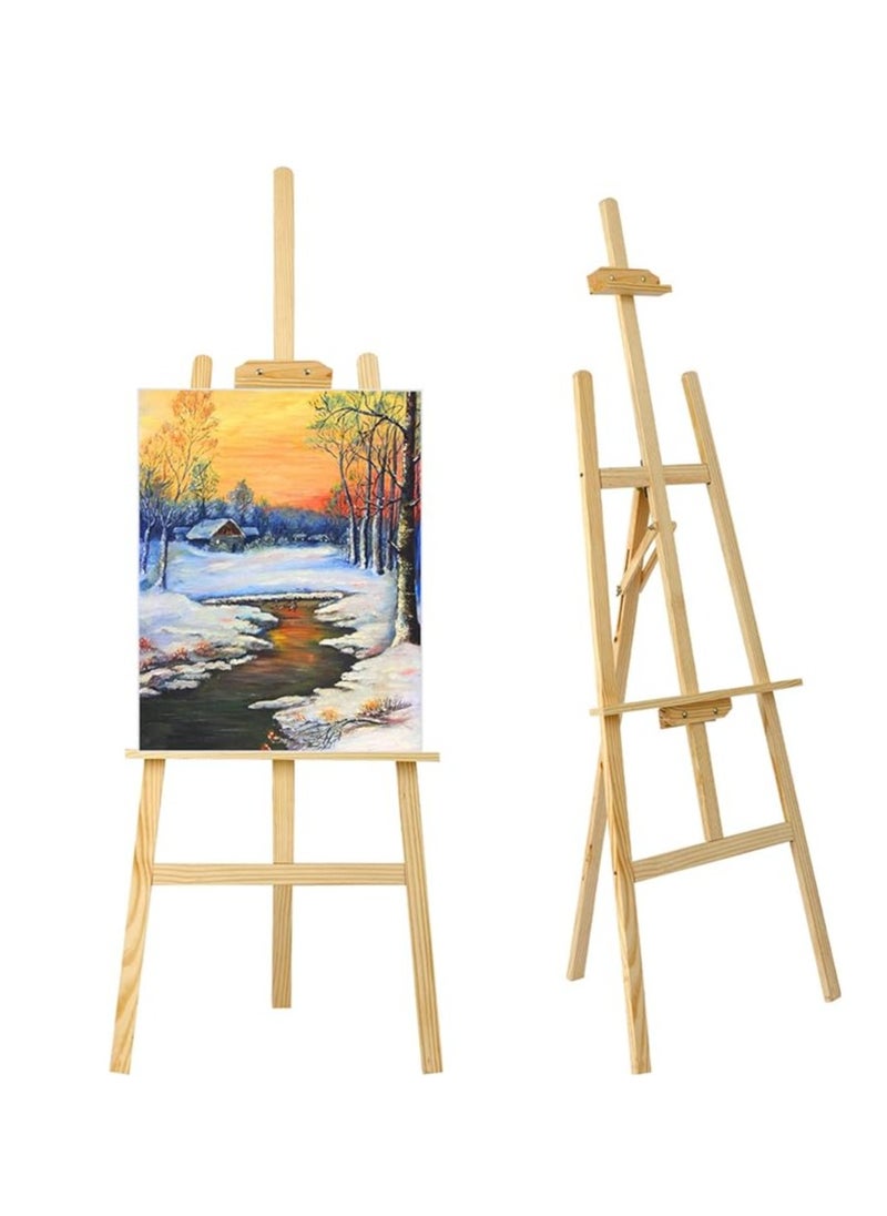 ماركة غير محددة Easel Stand 1.2M Studio Easel Adjustable Drawing Painting Holder Folding Art Stand - No:M108  - Image 1