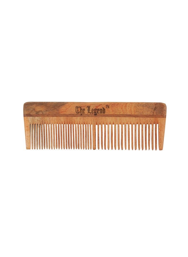 The Legend Organic Neem Wood Comb, Combo, Pack of 2 - Image 4
