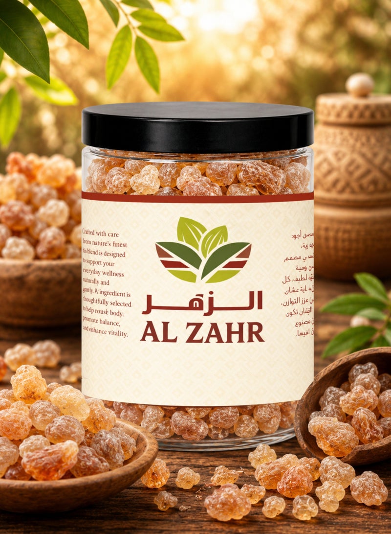 Zahr Gum Arabic 500gm – High Quality, High Grade, 100% Pure, Natural, Hand-Sorted | Premium Edible Resin | Natural Golden Crystals | Authentic High-Grade Acacia Gum for Herbs Use - Image 1