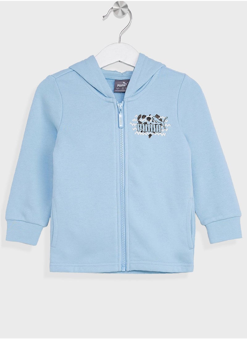 PUMA - Kids Essential Mix Match Full-Zip Hoodie Tr - Image 1