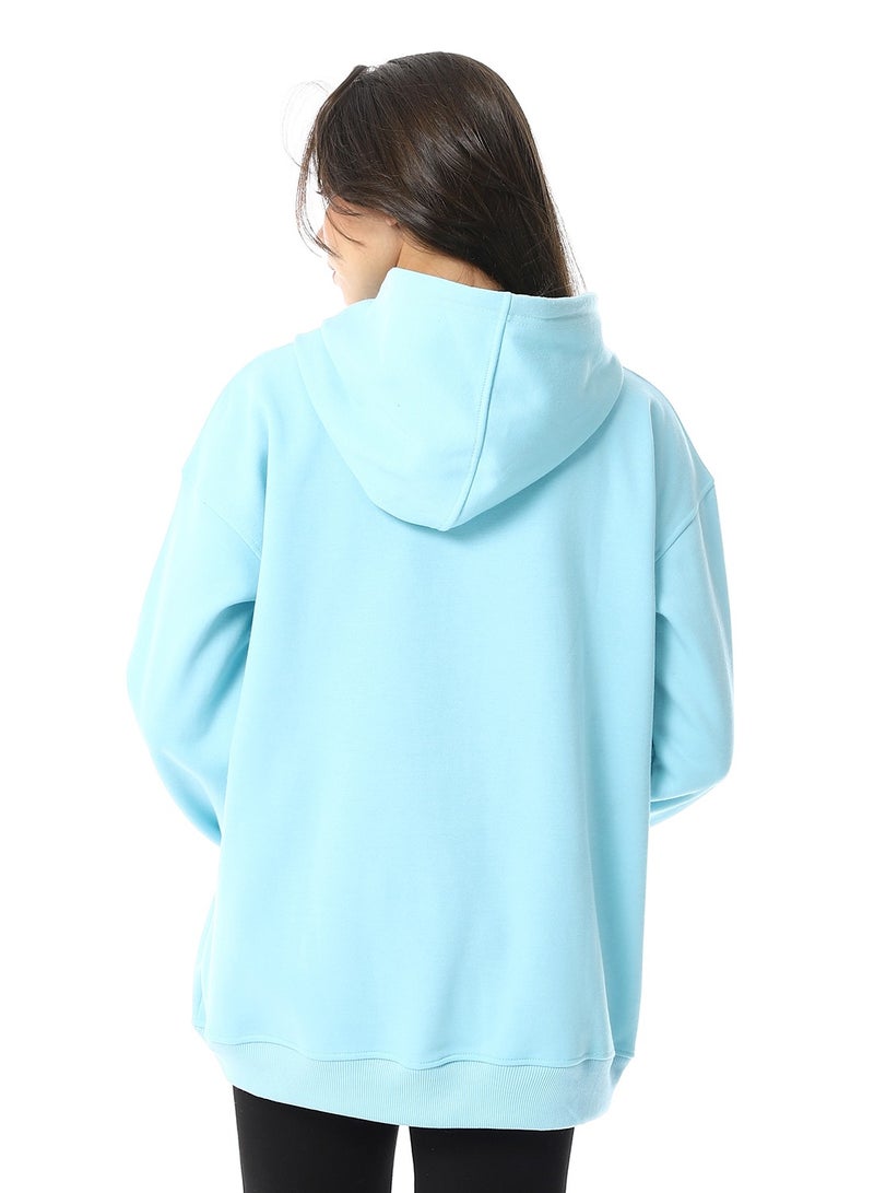 سيزار هودي حريمي مزود بطباعة من الأمام - Image 3