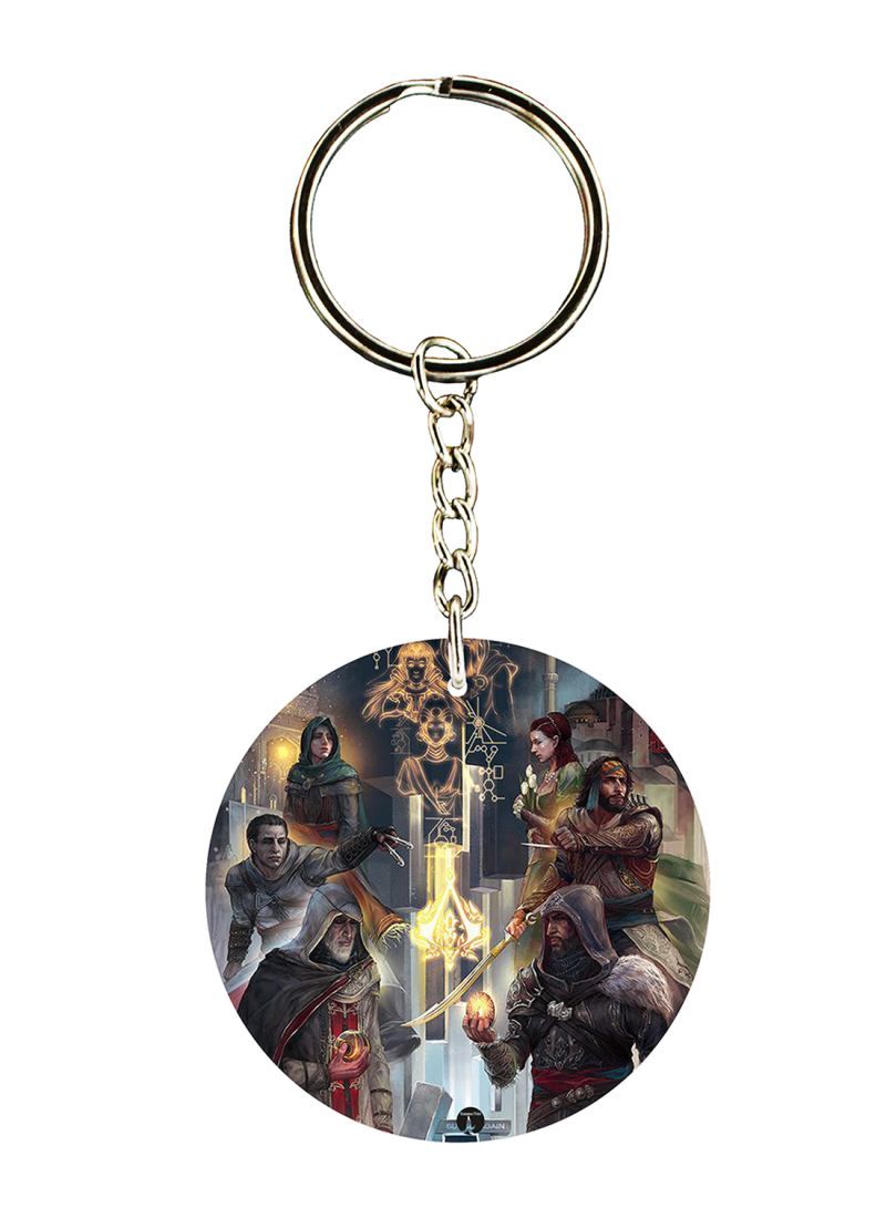 Assassin's Creed Printed Keychain