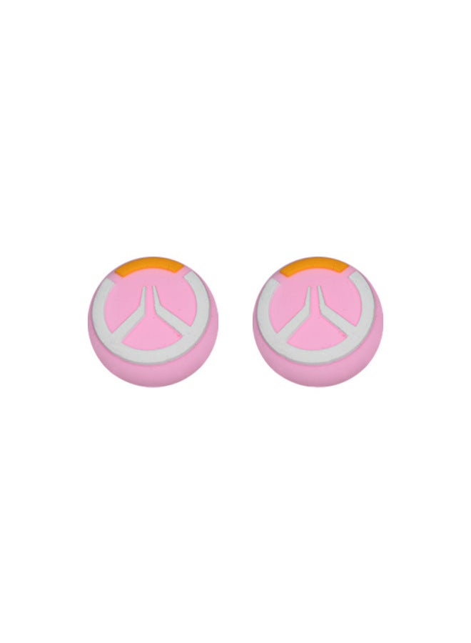 HX Ps5/ps4 Handle 3d Rocker Cap Gamepad Rocker Set Button Protection Cap Xbox Mushroom Head Silicone Cap - Image 1