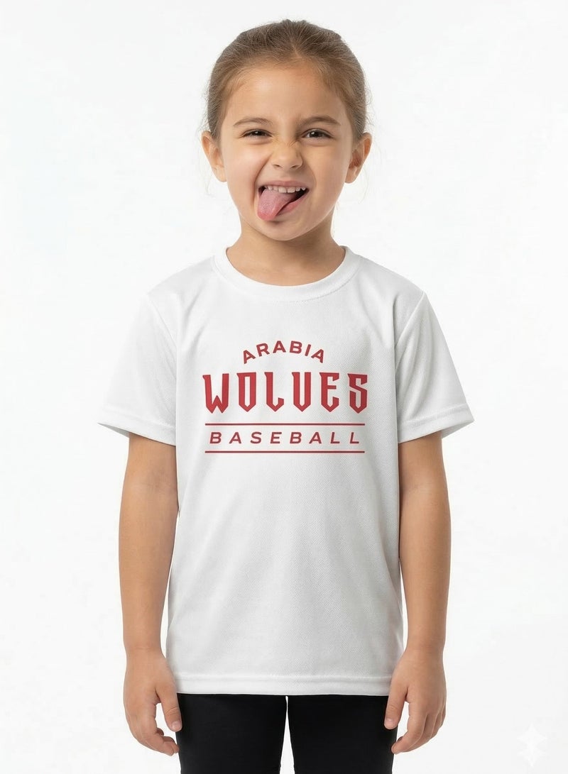 Baseball United Arabia Wolves Kids' Locker Room T-Shirt - Image 3