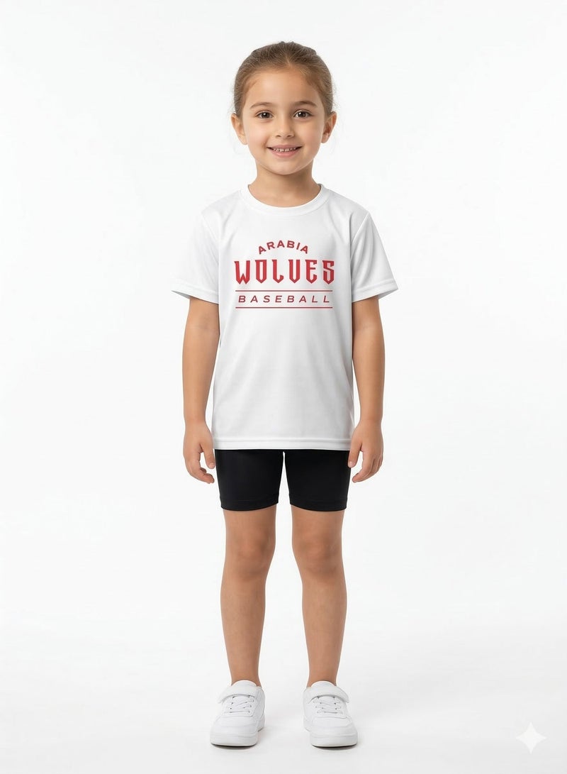 Baseball United Arabia Wolves Kids' Locker Room T-Shirt - Image 1