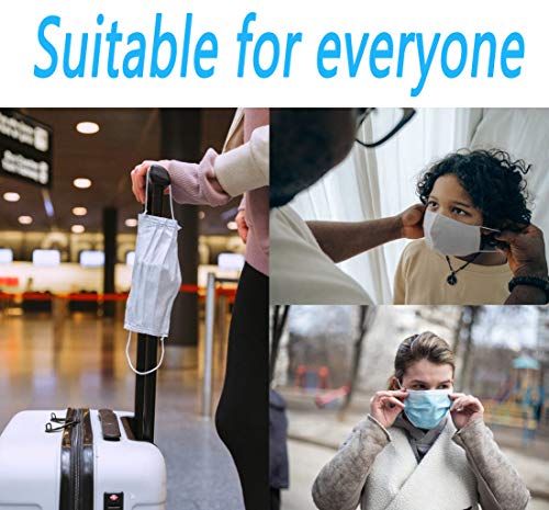 Homvle 1/8 inch Elastic Bands for Sewing - Elastic String for Masks, Elastic Cord Heavy Stretch High Elasticity Knit Elasticfor for Sewing Crafts DIY Mask, White 100 Yards - Image 5