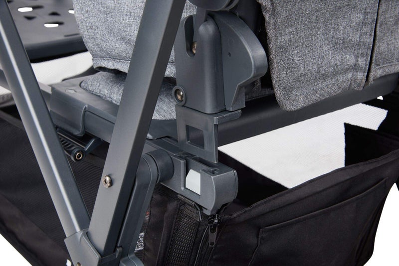 JOOVY Caboose S Rear Seat - Black Melange - Image 3