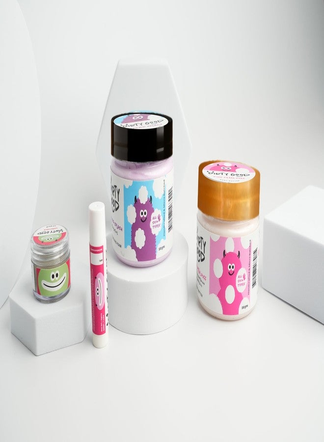 Dirty Good Kids Gift Hamper for Boys & Girls (3+ Years) - 4 Pcs|Gentle Daily Use|Paraben, Sulfate & SLS Free|Mermaid Splash Bath Wash, Pink Petal Body Butter,Watermelon Lip Balm & Strawberry Chapstick - Image 1