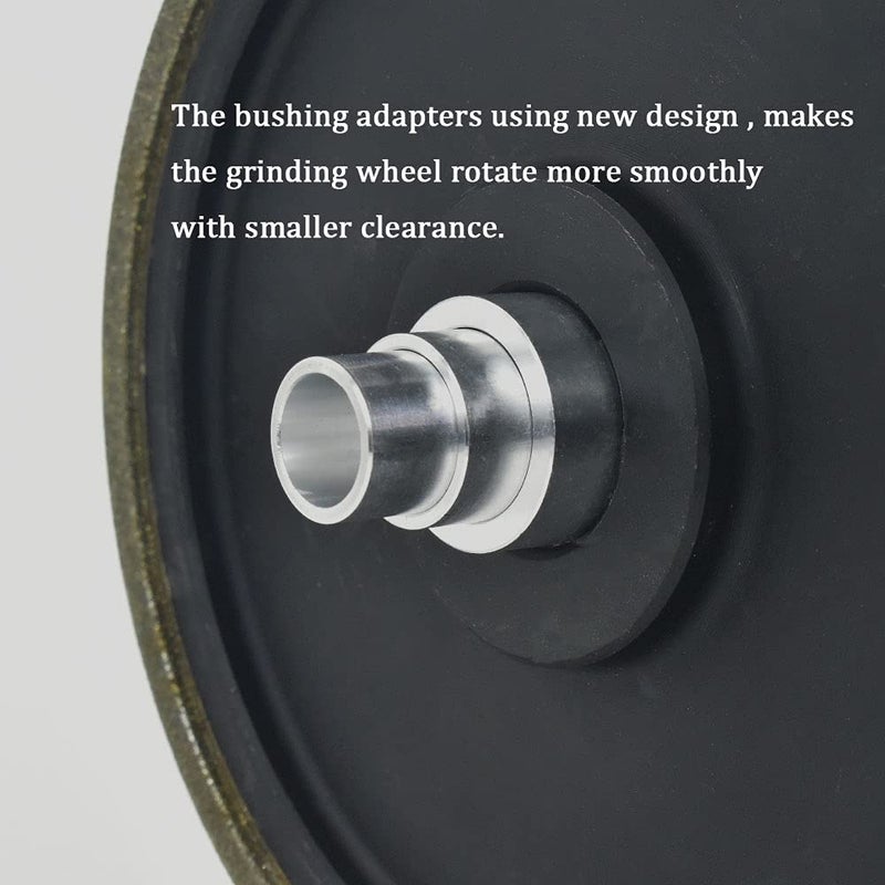 BLSGBUIDING Reducing Bushing Arbor Adapters 1" Thick from 1-1/4" to 1", 3/4", 5/8", 1/2" Arbor Aluminum - S/4 - Image 3