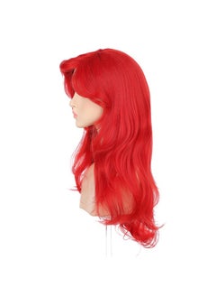 OneDor Onedor HairWiz Women's Curly Synthetic Wavy Hair Cosplay Wigs (Memaid (Style 2))  - Image 5
