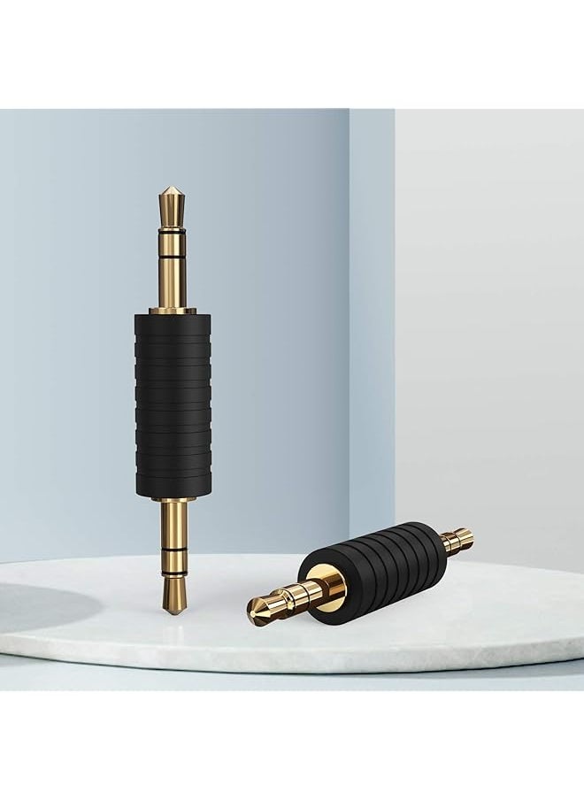 CableCreation - Pack 3.5Mm 1 8 Stereo Jack To 3.5Mm Audio Male To Male Adapter Connectors Gold Plated Compatible With For Taotronics Mpow Bh129 Bluetooth Receiver - Image 1