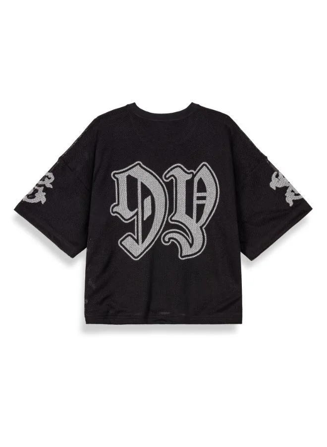 Grimey Chief Watcher Mesh Boxy T-Shirt