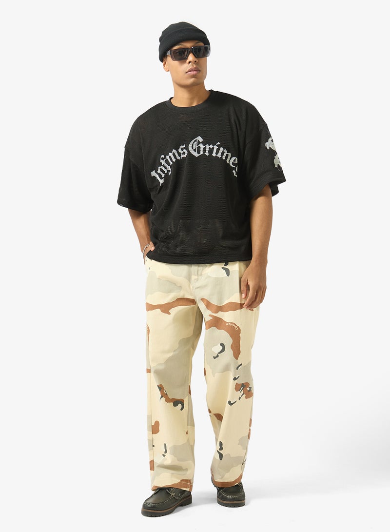 Grimey Chief Watcher Mesh Boxy T-Shirt - Image 4