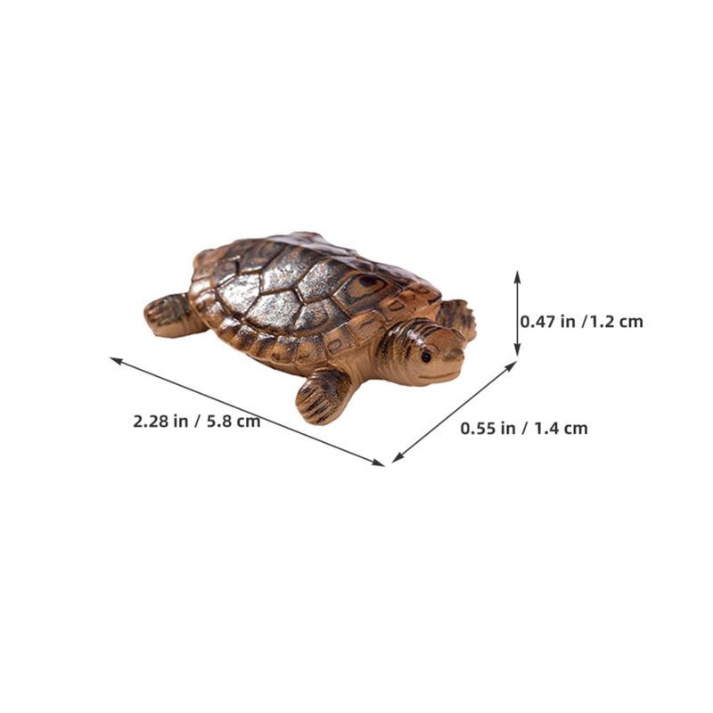 Floating Turtle Figurines 12PCS Small Fish Tank Decorations For Pond And Garden - Image 5