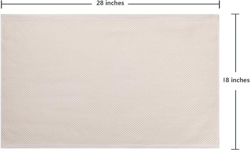 joybest Cotton Kitchen Towels, 4-Pack Waffle Weave Ultra Soft Absorbent Dish Towels Quick Drying Dish Cloths, 18 in x 28 in, Beige - Image 2