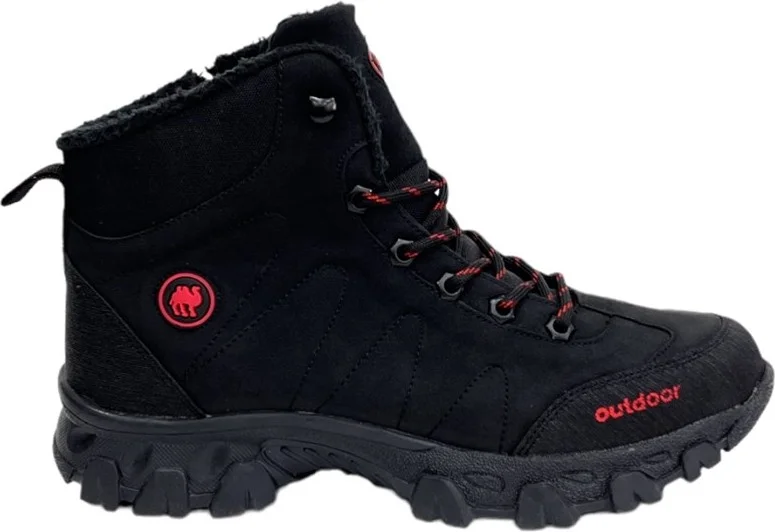 Liger Cold Proof Unisex Long Outdoor Trekking Boots Shoes BLACK