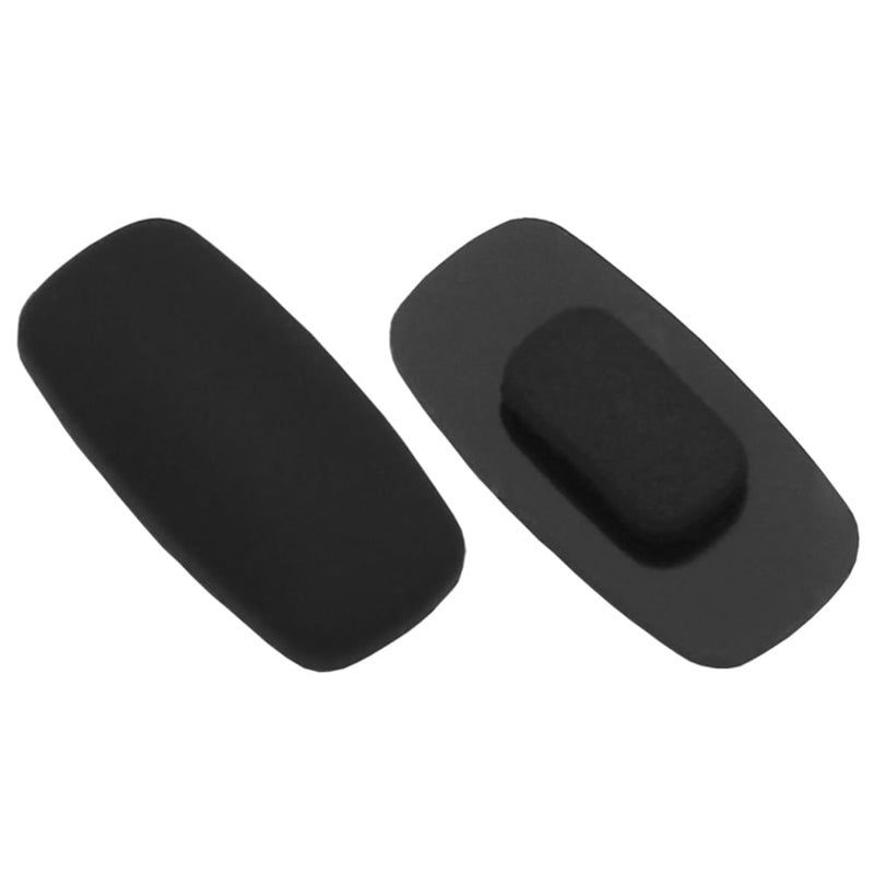 BEHLINE BEHLINE Sunglasses Nose Pads, 5 Pairs Soft Silicone Push-in Eyeglass Nose Piece,Comfort Nose Guards Anti-slip Glasses Repair Kits Parts 13mm (Black)  - Image 5
