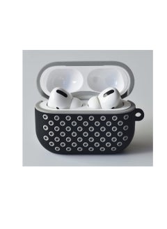 Silicone Protect Case for Airpods Pro 2 Holes Model Soft Silicone Accessories cover with keychain [Front LED Visible] Multiple Colors