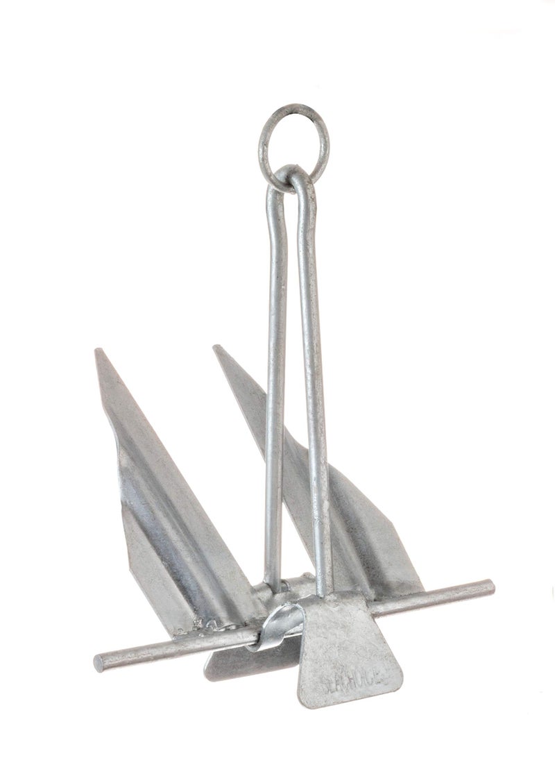 Seachoice Utility Anchor w Slip Ring Size 7E Galvanized Steel
