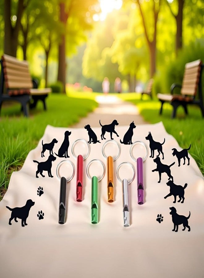 Essivox 5Pcs Professional Dog Training Whistle Set, Metal Whistles for Small and Large Dogs, Stop Barking and Recall Training - Image 4