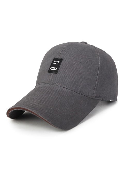 Baseball Snapback Cap Gray