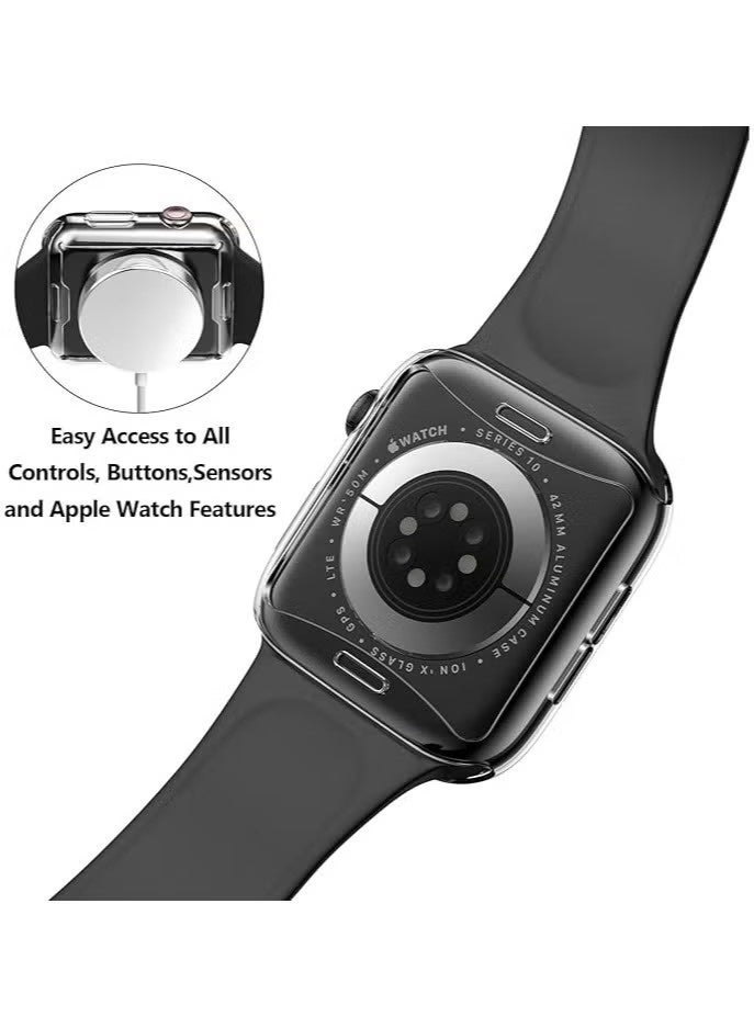 Protective Case Compatible with Apple Watch SE 2/SE 40mm Case for iWatch Series 6/5/4 40mm Ultra-thin and soft TPU Case Shockproof - Image 4