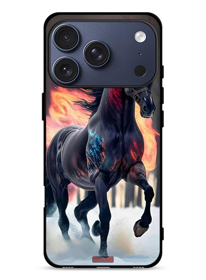 Tolwak Apple iPhone 17 Pro Protective Case Cover Horse Hd - Image 1