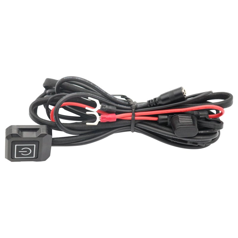 إزتوس مقابض دراجة نارية مُدفأة بتقنية USB 12 فولت - تسخين سريع ومتساوٍ خلال 10 ثوانٍ - مقاومة للماء بمعيار IP67 - مانعة للانزلاق ومقاومة للتآكل - تحكم بدرجة الحرارة بـ 3 مستويات للدراجات البخارية والسيارات الكهربائية والدراجات الجبلية - Image 5