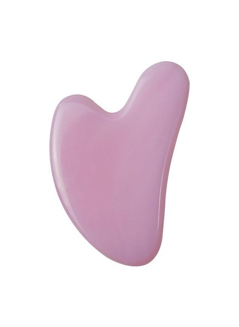 Energized Rose Quartz Gua Sha Facial Tool