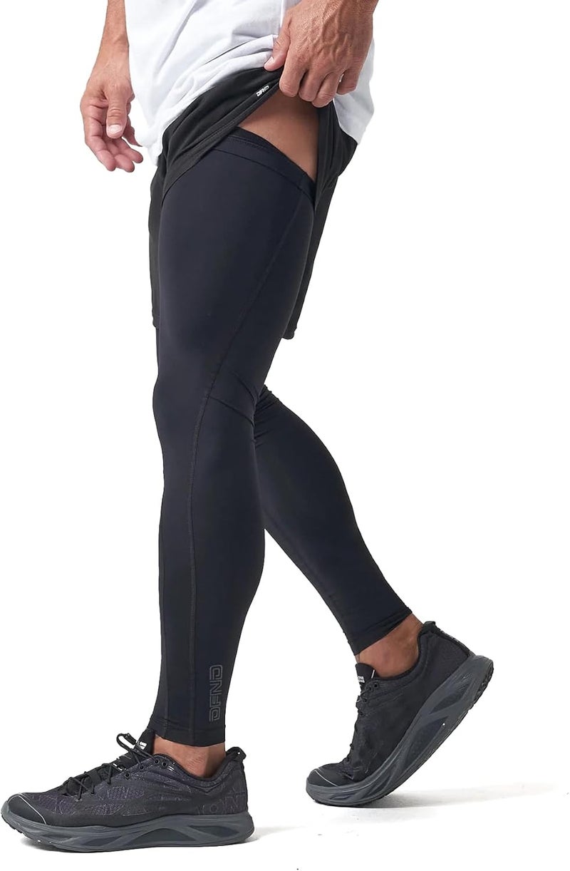 DFND Store Unisex Recovery Rx Compression Leg Sleeves (2 Pack) – For Injury Relief, Recovery & Enhanced Performance – Made in USA - Image 1